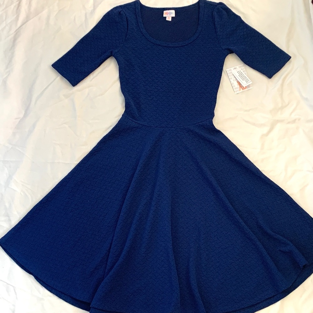 Navy blue dress